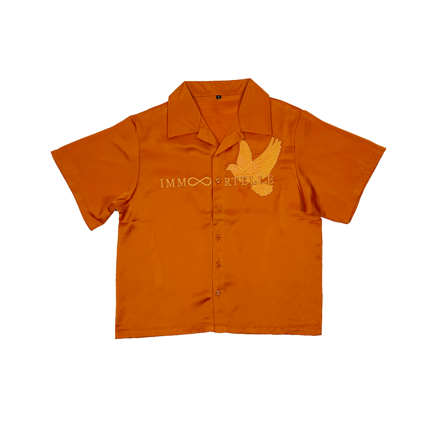 Sunset Embroidered Logo Shirt Button-Up
