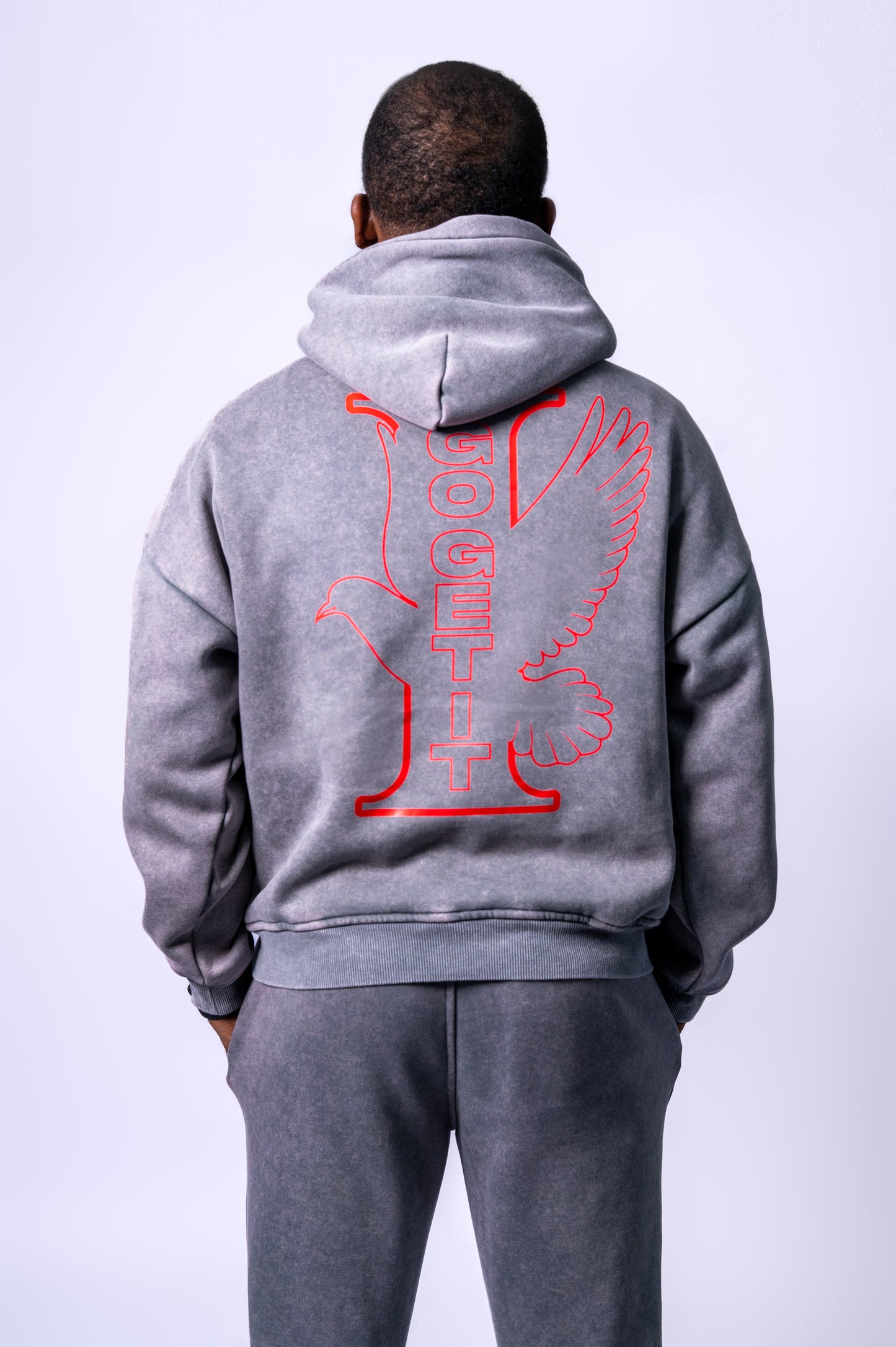 [PRE-ORDER] Immortelle x Go Get It Space Gray Sweatsuit